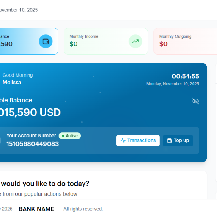 Banking Script (Grand bank)